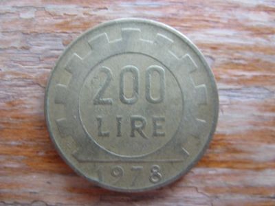 Лот: 21082100. Фото: 1. Монеты Европы. Италия 200 лир... Европа