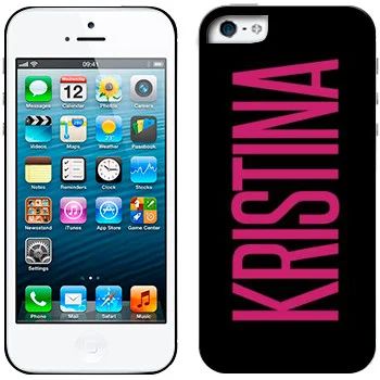 Лот: 7356231. Фото: 1. Чехол soft-touch "Kristina - Кристина... Чехлы, бамперы