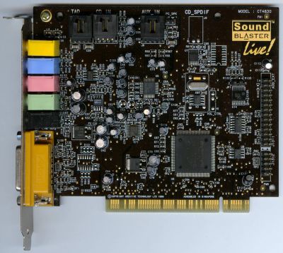 Лот: 3159056. Фото: 1. Creative Sound Blaster Live! CT4830... Звуковые карты