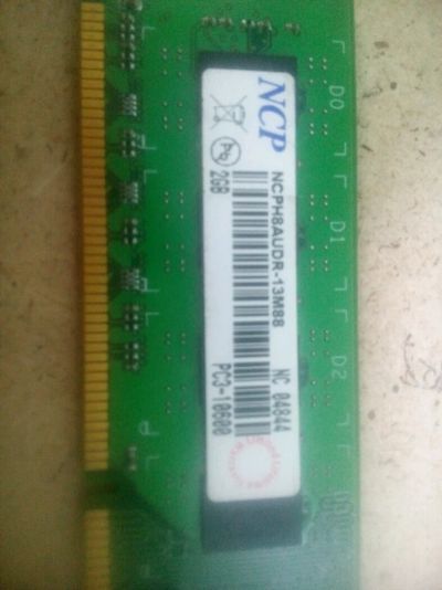 Лот: 11750786. Фото: 1. Оперативная память DDR3 2gb NCPH8AUDR-13M88. Оперативная память