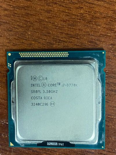 Лот: 18223283. Фото: 1. Процессор i7 3770K CPU Socket... Процессоры