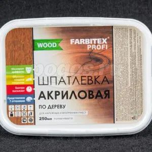 Лот: 19670305. Фото: 1. Шпатлевка по дереву 0,25кг белая... Смеси, шпатлевки, цемент