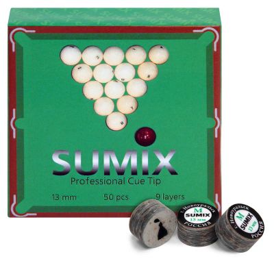 Лот: 22369624. Фото: 1. Наклейка для кия Sumix ?13мм Medium... Бильярд, боулинг