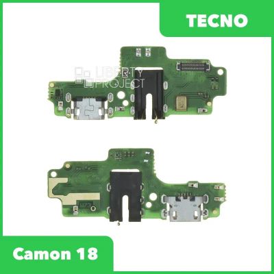 Лот: 21115836. Фото: 1. Шлейф для Tecno Camon 18/18P... Шлейфы, разъёмы