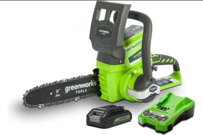 Лот: 25266179. Фото: 1. Пила аккумуляторная GreenWorks... Электроинструмент