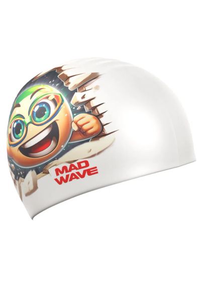 Лот: 25072185. Фото: 1. Силиконовая шапочка MadWave Smile... Плавание
