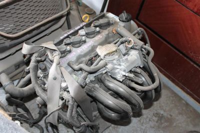 Лот: 3215399. Фото: 1. Двигатель Toyota 2SZ-FE Пробег... Двигатель и элементы двигателя