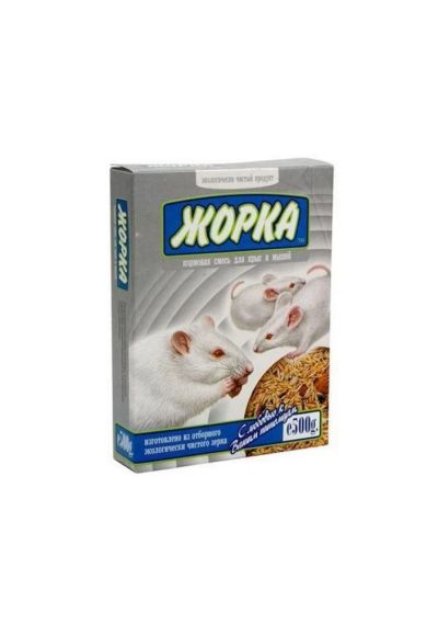 Лот: 5841223. Фото: 1. Корм Жорка для мышей и крыс, 500... Корма