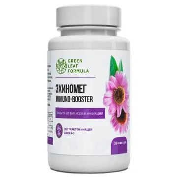 Лот: 25280108. Фото: 1. Green Leaf Formula, Эхинацея... Народная медицина, БАДы