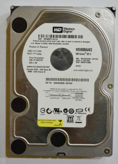 Лот: 4638896. Фото: 1. Western Digital 370 Гб. Жёсткие диски (HDD)