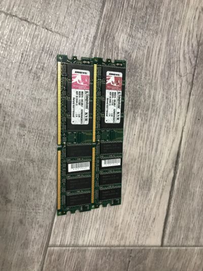 Лот: 21179170. Фото: 1. Оперативная память DDR 512x2шт. Оперативная память