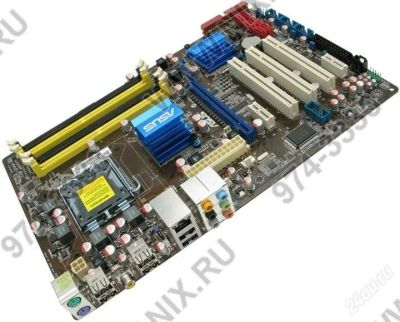 Лот: 1303264. Фото: 1. ASUS P5Q SE/R LGA775 <P45> PCI-E... Материнские платы