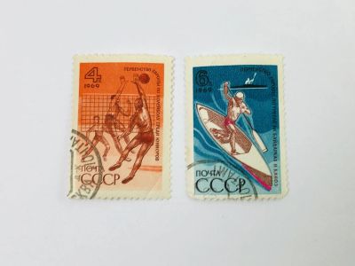 Лот: 23314853. Фото: 1. Международные спортивные соревнования... Марки