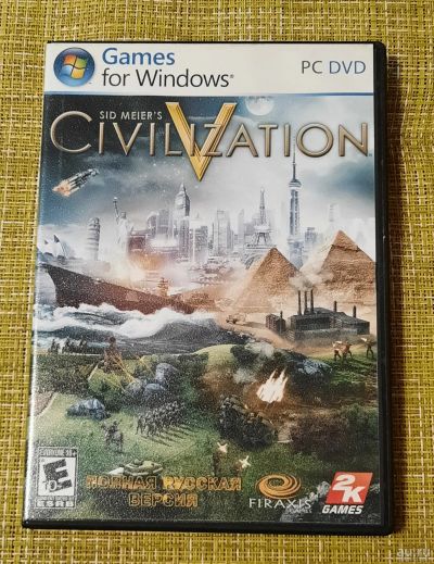 Лот: 17619961. Фото: 1. Диск. Компьютерная игра Civilization... Игры для ПК