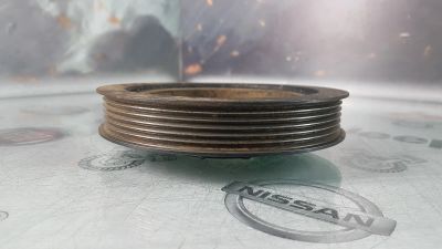 Лот: 24562606. Фото: 1. Шкив коленвала Mitsubishi Airtrek... Двигатель и элементы двигателя