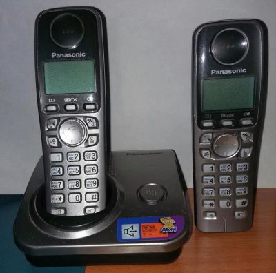 Лот: 8019793. Фото: 1. Комплект Беспроводных Телефонов... DECT и радиотелефоны