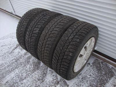 Лот: 8797499. Фото: 1. Зима!185/70/14 Bridgestone ICE... Шины на дисках