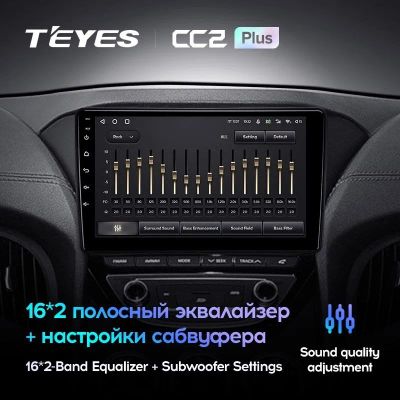 Лот: 21427614. Фото: 1. Штатная магнитола Teyes CC2 Plus... Автомагнитолы