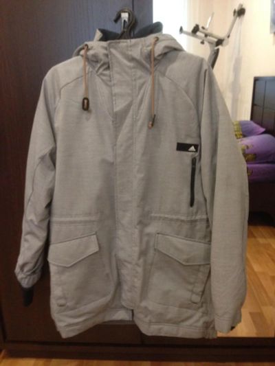 Лот: 8270478. Фото: 1. Парка зимняя adidas б/у р 44-46. Верхняя одежда