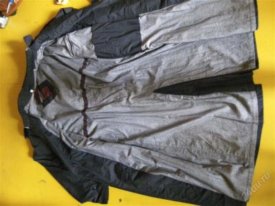 Лот: 1200422. Фото: 1. черный плащ. Верхняя одежда