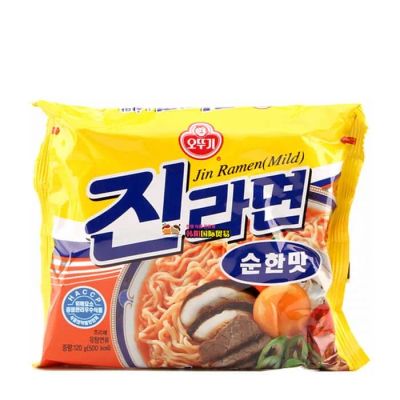 Лот: 20533822. Фото: 1. Лапша рамен Оттоги Jin Ramen Корея... Другое (продукты)