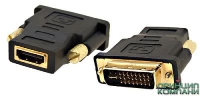 Лот: 3029831. Фото: 1. переходник HDMI F - DVI M, 50... Шлейфы, кабели, переходники