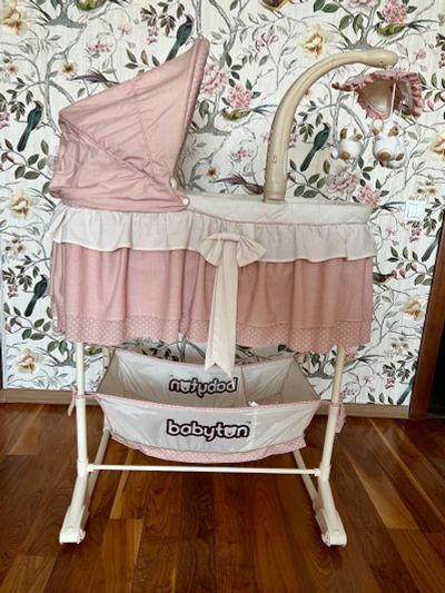 Лот: 19952546. Фото: 1. Кроватка-колыбель Babyton. Другое (дети растут)