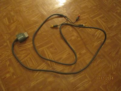 Лот: 4858495. Фото: 1. Кабель AV для x-box, оригинал. Запчасти для игровых приставок, консолей