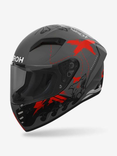 Лот: 25691227. Фото: 1. Мотошлем Интеграл Airoh CONNOR... Другое (спортивная одежда)