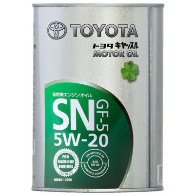 Лот: 12143439. Фото: 1. Toyota Motor Oil SN/GF-5 5W20... Масла, жидкости