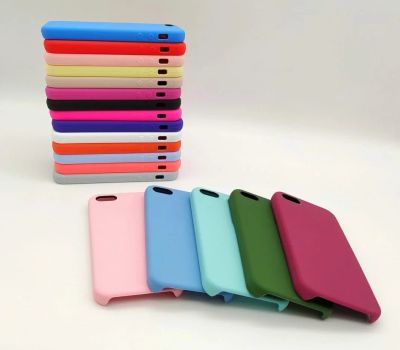 Лот: 16960268. Фото: 1. Чехол Silicone case iPhone 5/5S... Чехлы, бамперы