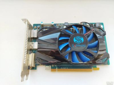 Лот: 18520144. Фото: 1. Видеокарта Radeon HD 7750 .1гб... Видеокарты