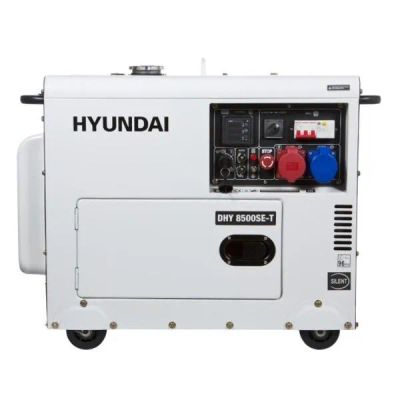 Лот: 24810750. Фото: 1. Генератор дизельный Hyundai DHY... Бензо-, мотоинструмент