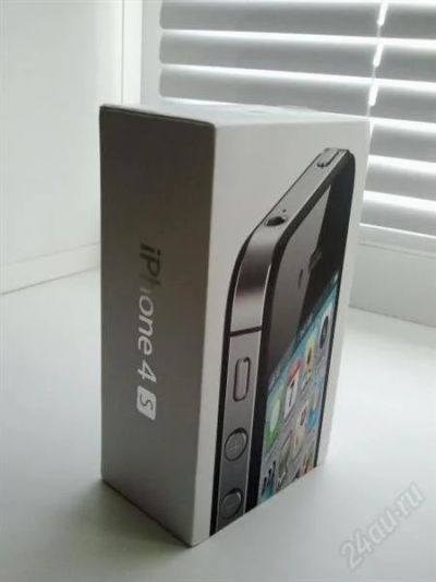 Лот: 2695676. Фото: 1. apple iphone 4s 16gb black (айфон... Смартфоны