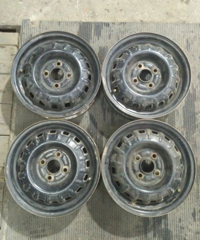 Лот: 19875633. Фото: 1. Комплект штамповок на Toyota Allex... Диски