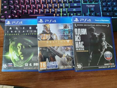 Лот: 12786894. Фото: 1. The Last of Us + Alien Isolation... Игры для консолей