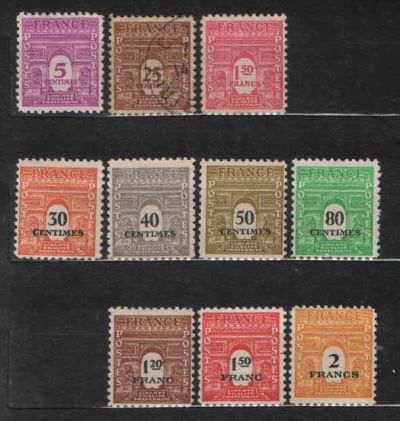 Лот: 25880776. Фото: 1. Франция 1944-45_018. Марки