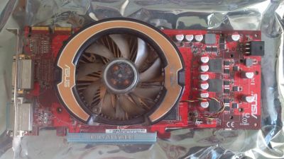 Лот: 7649816. Фото: 1. Видеокарта ASUS Radeon EAH4850... Видеокарты