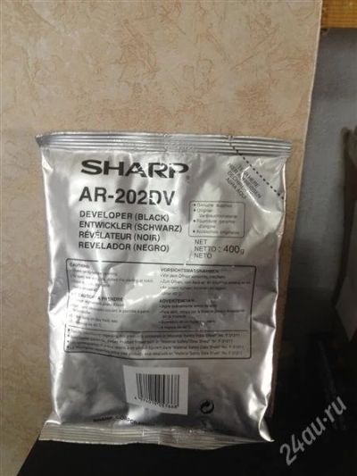 Лот: 2755261. Фото: 1. Девелопер Sharp AR-202DV. Картриджи, расходные материалы