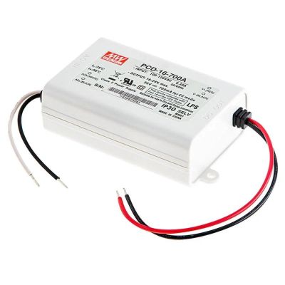 Лот: 14551239. Фото: 1. Драйвер LED Mean Well PCD-16-700B... Светодиоды