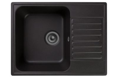 Лот: 23659512. Фото: 1. Мойка врезная с крылом Hoff Prima. Мойки кухонные
