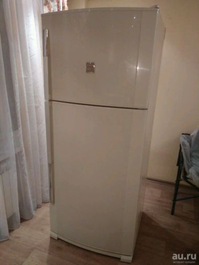 Лот: 12997194. Фото: 1. Холодильник Sharp SJ-69M-BE. Холодильники, морозильные камеры