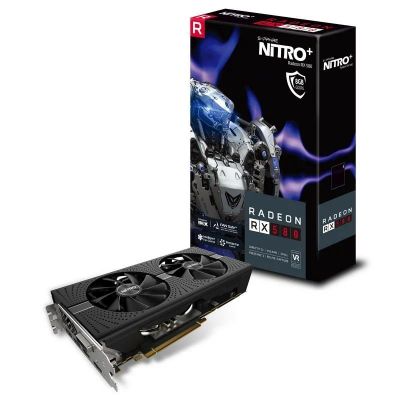 Лот: 16643527. Фото: 1. Sapphire Nitro+ Radeon RX580 4G... Видеокарты
