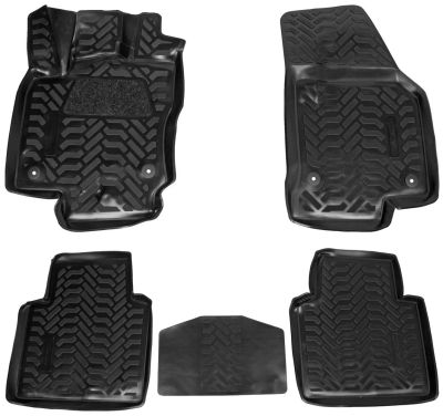 Лот: 20074717. Фото: 1. Ковры (3D с подпят.) для Skoda... Чехлы, коврики, оплетки руля