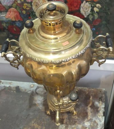 Лот: 15184839. Фото: 1. самовар груша,братья Тейле,на... Предметы интерьера и быта