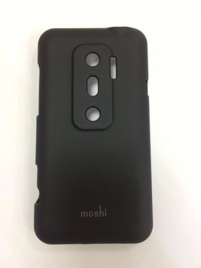 Лот: 10535739. Фото: 1. Чехол HTC Evo 3D Пластик Черный... Чехлы, бамперы