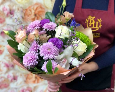 Лот: 13426864. Фото: 1. Лот № 71 Хороший букет - 1900р... Свежие цветы