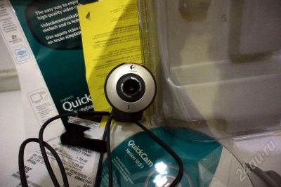 Лот: 547884. Фото: 1. web-камера logitech quickcam for... Веб-камеры