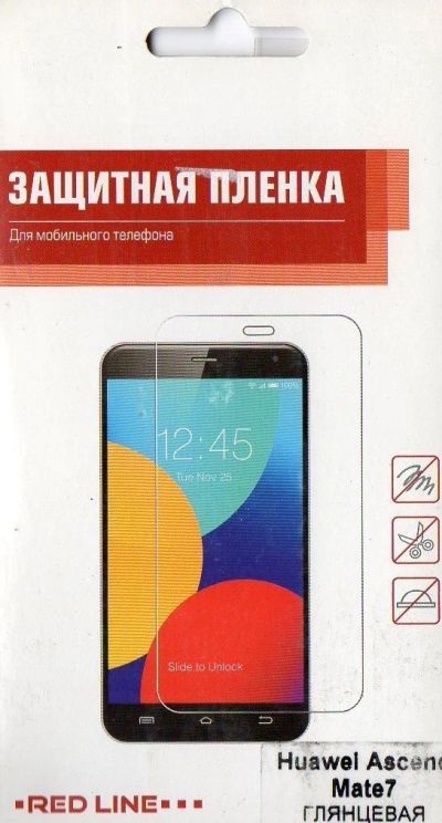 Лот: 16259509. Фото: 1. Защитная пленка Red Line для Huawei... Защитные стёкла, защитные плёнки