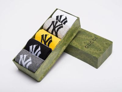 Лот: 18821699. Фото: 1. Носки длинные Gucci - 5 пар (26302... Носки